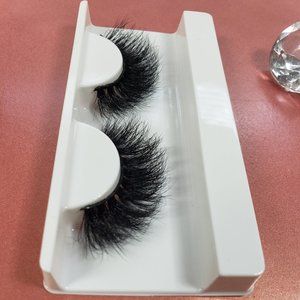 100% Mink Strip Lashes 25mm Full Dramatic Glam